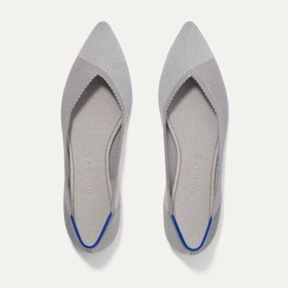 Rothy's The Point Shoe (Gull Grey) - Picture 1 of 5